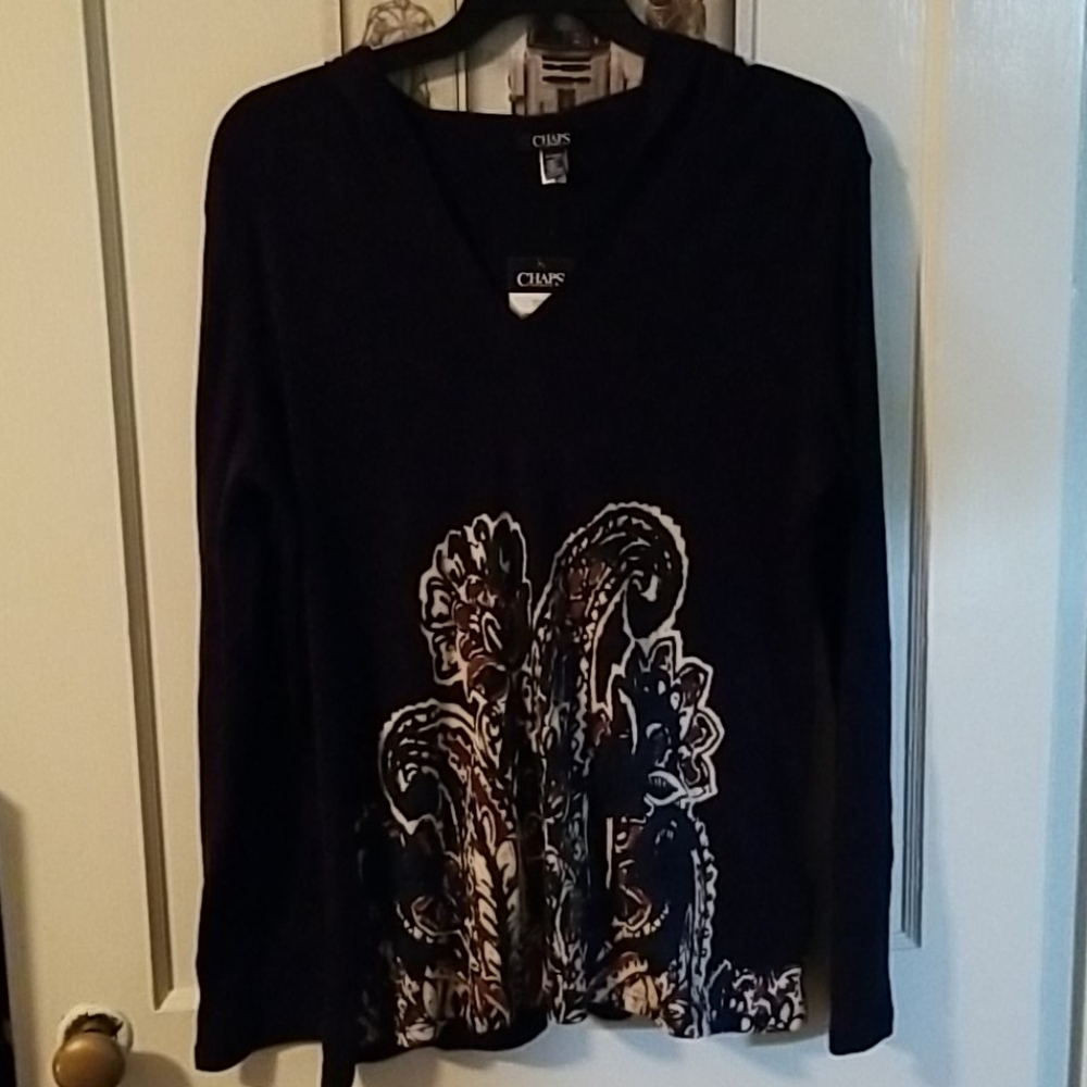 Chaps. XL lightweight hoodie
